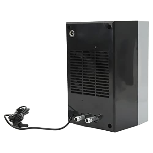Elektrische waterverwarmer Chiller, Aquariumkoeler 70W Semiconductor koeling AC 100-240V 20L Intelligente temperatuurregeling voor Aquarium (EU-plug) Koeling, HVAC 5