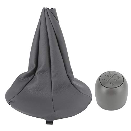 automotive-schaltknäufe 5-Gang Schaltknauf mit staubdichten Manschetten Ersatz passend für Panda/500 500C