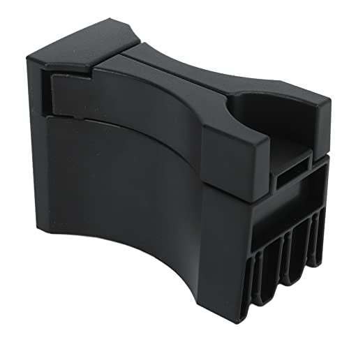 Midden Console Cup houder invoegen Divider,KIMIS 55633 60040 Zwarte Divider Bekerhouder Invoegen Vervanging voor Land Cruiser Prado 120 2002-2009