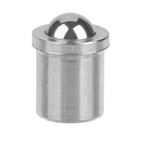 20 pezzi 304 zuiger een sfera precisie in acreaio inox perni di posizionamento a vite molla liscia santuffo a sfera (3 x 4 mm)