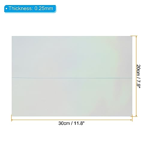 20x30cm Polarised Film Sheets, Zelfklevende Polarizer Lineaire Polarizer Filter voor Scherm Fotografie Verlichting, 90 graden