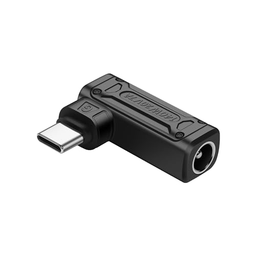 PD 140W DC5521 naar Type C Power Adapter DC 5.5mm x 2.1mm Input Socket naar USB C Plug met PD Chip voor mobiele telefoon, Tablet, Laptop