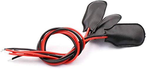 30 stuks batterijclip aansluiting met 15cm aansluitkabel voor 9v blokken I-vorm zwart 5