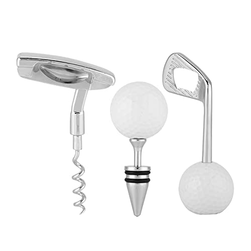 Flessenopener Set Golfvorm Kurkentrekker Rode Wijn Bier Flesopener Wijnstopper voor Bar Club Bruiloft Viering Gift Keuken Gereedschap Set