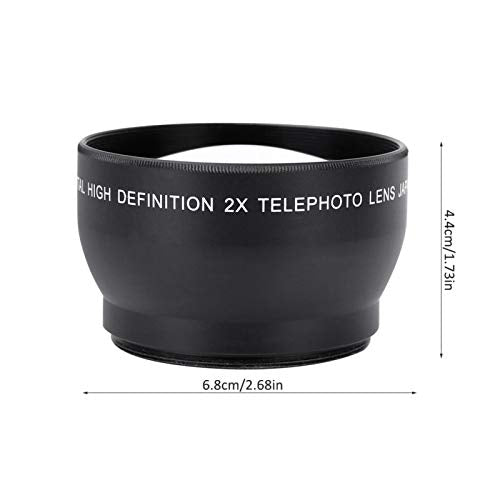 2X Lens, Converter Lens, 52mm Teleconverter 52mm Telephoto Lens 52mm Mount Camera Lens voor Lover 52mm Mount Camera 5