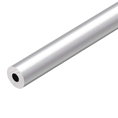 1Pc 6063 Aluminium Ronde Tube, 20mm OD 10mm ID 200mm Lengte Naadloos Aluminium Straight Tube Metalen Pijp voor Industrie DIY Projecten
