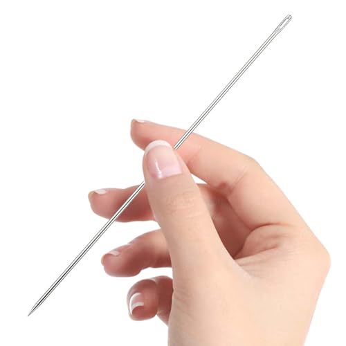 6 inch lange naainaalden, grote naainaalden, professionele meubelnaald, gemakkelijk te draad, 3 mm dik, voor thuis, leer, Tapestry, Borduren, Tapijt, DIY