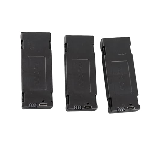 RC Drone Lithium Batterij voor E88 E88Pro LSE525 E525Pro Andere afstandsbediening vliegtuigen met 3 in 1 draagbare oplaadkabel, Quadcopter Accessoires met bescherming tegen (2600mAh) 4