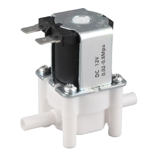 NC Solenoïde Waterventiel Elektrische magnetische klep Inlaat Waterstroomschakelaar Valve 12V 4