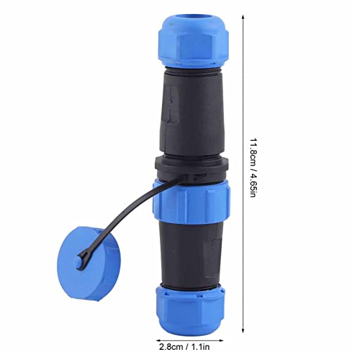 Conneteur à l'Aviation Étanche Câble, Conneteur à l'aviation Prise SP21 IP68 2/3/4/5/7/9 / 12pin (2 PIN) 4