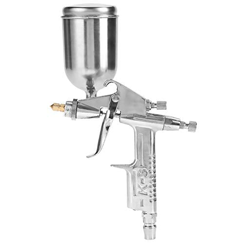 0.5mm Spuitspuitpistool voor luchtsproeiers, K-3 Mini Aluminium Professional Pneumatische Verfspuitpistool voor auto, meubels, wand, enz.