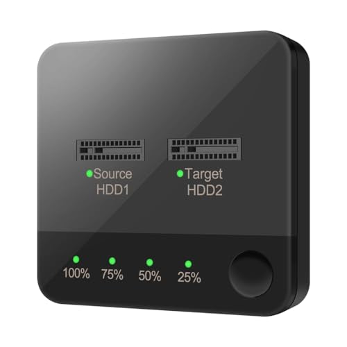 M.2 SATA harde schijf duplicator, snelle M.2 SSD klonen tool, universele SATA naar SATA duplicator voor eenvoudige gegevens back-up en overdracht