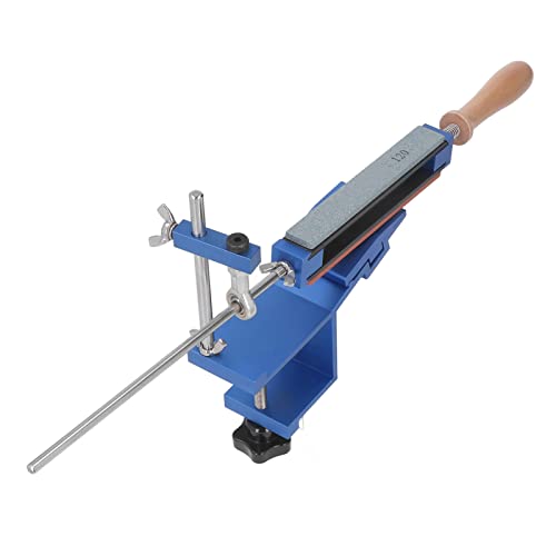 Mesverscherper met vaste hoek, Quick Clip Mes slijpset, met 15-40° Verscherping Hoek en 15° Vaste Hoek, met 6 Whetstones