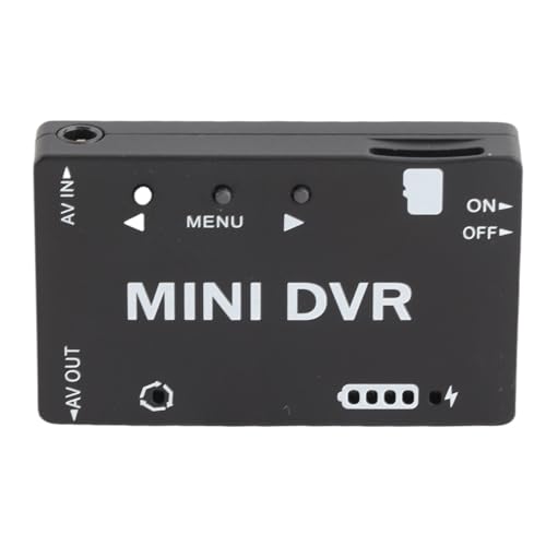 Mini FPV DVR Module, NTSC PAL Schakelbare ingebouwde batterij met meertalige menu HD opname voor RC Model RC Drone Accessory Car Racing