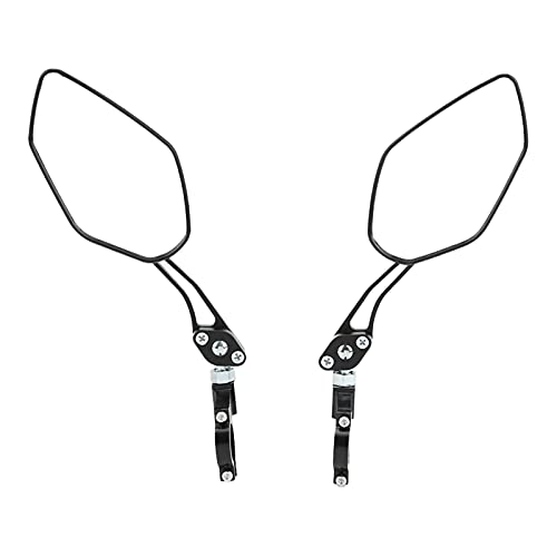 1 paar fietsspiegels voor stuur, 22-32 mm, mountainbike-achteruitkijkspiegels, HD, verstelbaar, draaibare glazen spiegel voor racefiets