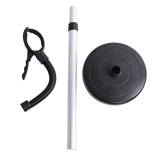 Haardroger houder, verstelbare statief roestvrij stalen haardroger en styling standaard voor handen-vrij blaasdrogen vloer of tafel gebruik 4