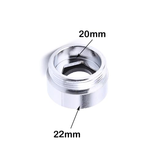 Metalen Faucet Adapter, 1 Piece Aerator Vrouwelijke Faucet Adapter 20mm-22mm voor Keuken Waterbesparing