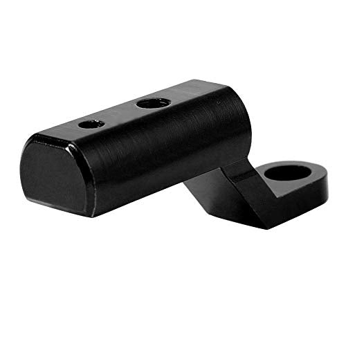 Achteruitzicht spiegelhouder, achteruitzicht spiegel uitbreiding Haakhaak Motorfiets Ondersteuning Base Scooter(zwart)