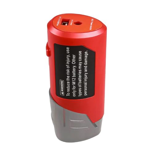 USB Oplaadadapter voor Milwaukee M12 Avec Port USB DC voor mobiele telefoon, tablet, stuurprogramma Waistcoat, kinderen 4