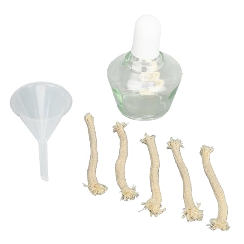 150 Ml Glass Alcoholbrander, Educational Tool, Ideaal voor wetenschappelijke projecten, Brander met 5 vervangingsfuses, 1 Funnel, milieuvriendelijk en herbruikbaar