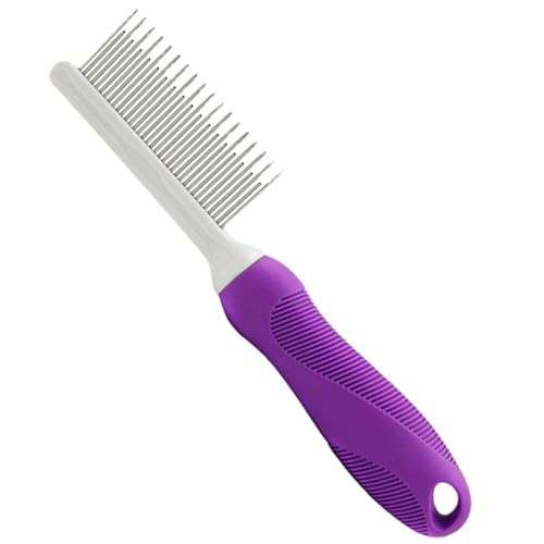 Sea Animal kam kam bevestiging met lange en korte roestvrij stalen tanden voor het ontwarren van jassen en het verwijderen van klauwen van onderlaag