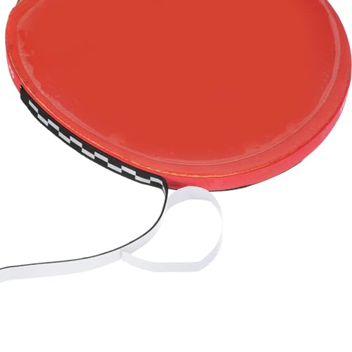 18" Tafeltennis Side Tape, 6 Pack Ping Pong Edge Tape Bescherm de randen van rubber en mes voor Paddles Racket, zwart 5