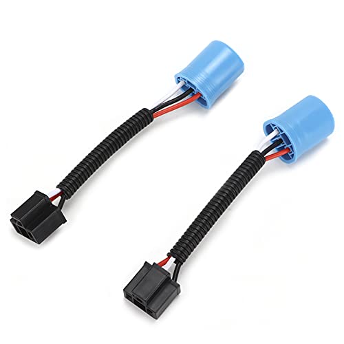 H4 naar HB5 Headlight Conversion Cable Wire PVC 2 st. 9007 Man tot H4 9003 Vrouwelijke bedradingsharnas Adapter Vervanging voor H2 Headlight 12V-24V 3