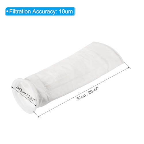 6 Inch Ring Filter Sokken, 3 Pack 10 Micron Mesh Tassen Zwembad Skimmer Mand