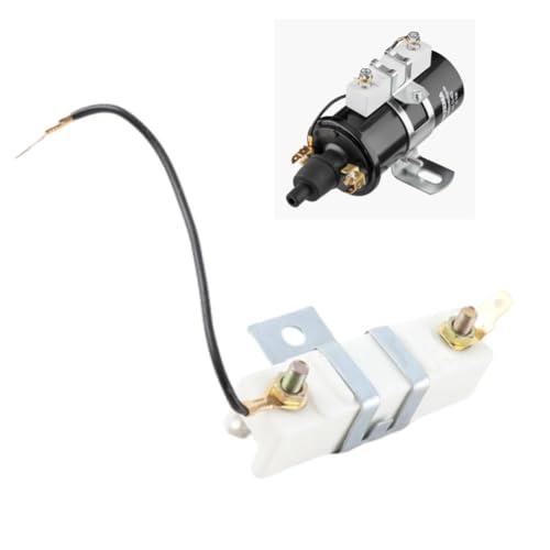 Ontsteking Coil Resistor, metalen keramische ontsteking Coil Ballast Resistor voor 1,5 Ohm Classic Car voor alle 1,5 Ohm Coils 4