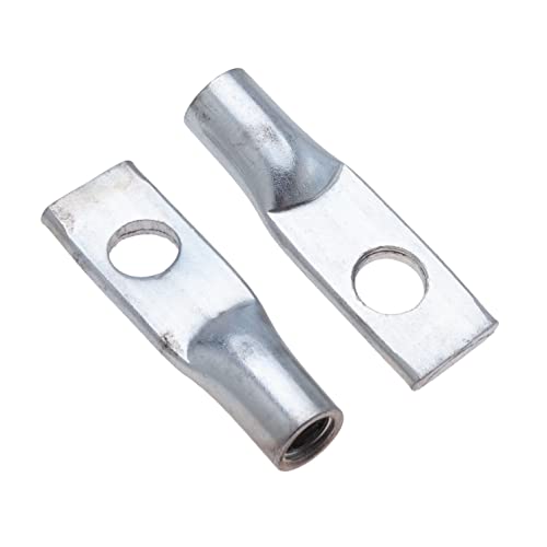 M8 Ophanging Eye Bolt door 10 st - Vrouwelijke Hangende Nut Bolt, Corrosiebestendig Lifting Eye Bolt Anker, Roestvrij staal Oog Bolt, Stalen Schroef Ogen voor Tuin, Zware Duty