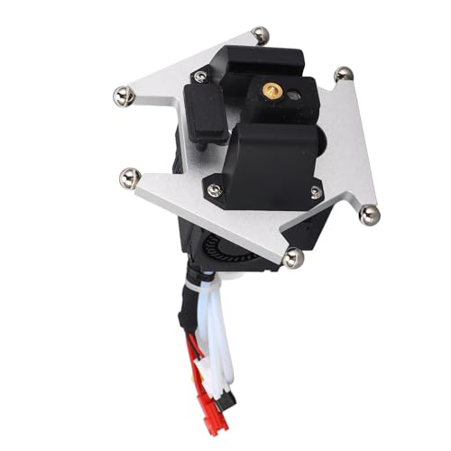 FLSUN SR HOTED Super Racer EXTRRUDER KIT, HOOG SPEED PERFORMANCE, SUPERIOR HEAT DISPATION, volledig in elkaar gezet, Compatibel met Super Racer, betrouwbaarheid gegarandeerd met ABS materiaal