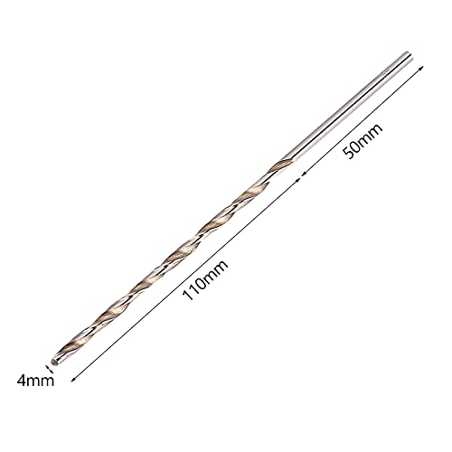 Walfrontspiraalboor, extra draaiboor, lengte 160 mm, boorgereedschap voor hout (4 mm)