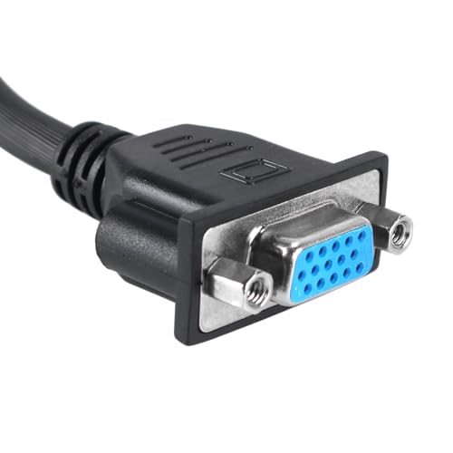 VGA Extension Cable 20cm Man tot vrouw, Video Signal Booster voor Monitors, Projectoren en PC's 3