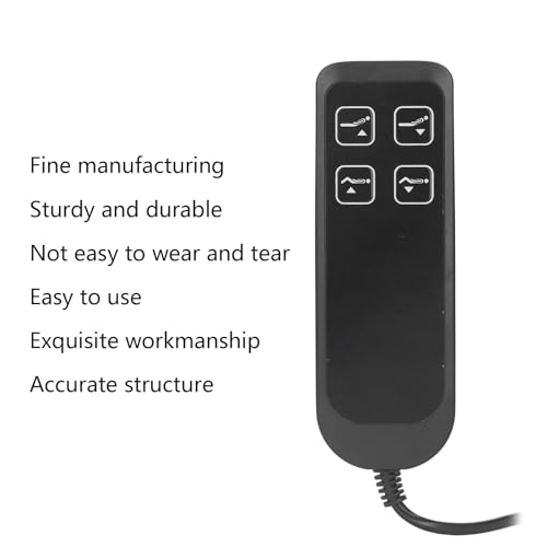 4 Knoppen 5 Pin elektrische fauteuil elektrische bed afstandsbediening, schakelaar elektrische bank afstandsbediening handschakelaar fauteuil stoel controller 5