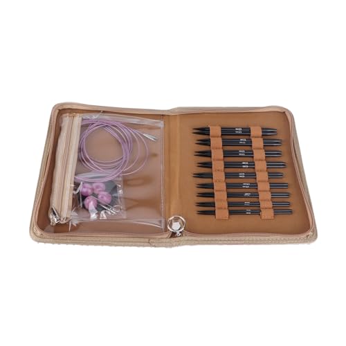 Circulaire breinaalden set, ergonomisch ontwerp Verwisselbare breinaalden set Eenvoudige bediening voor het ambacht