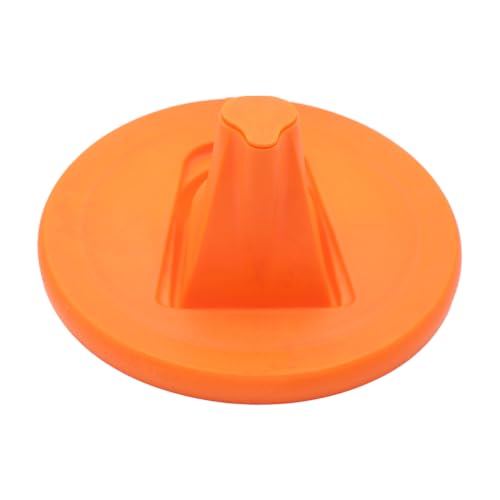 2 stuks verf kan uitwerpselen met lucht gat Diameter opvouwbare stofdichte en lekvrije kan deksel met uitwerpsel voor verf vormende gereedschappen rood oranje