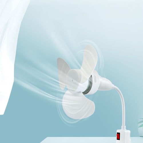 Kleine ventilator Socket Plug en spelen stil voor woonkamer, slaapkamer, kantoor, energie besparen 4