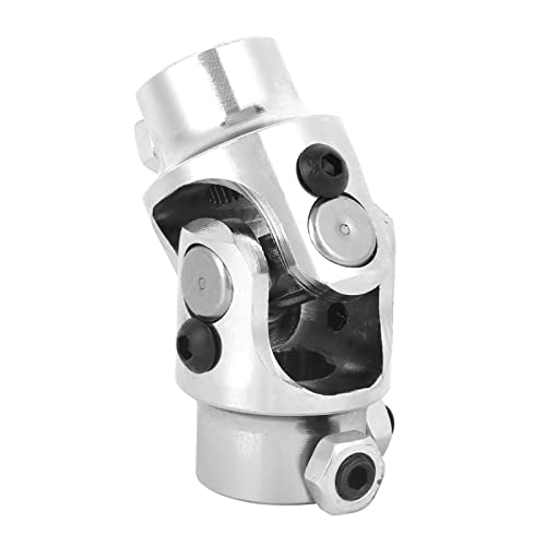 Steering Shaft U-Joint 35°, Cardan Joints and Drive Shafts Steering Shaft U-Joint 3/4-36 Spline X 3/4In DD voor Grinders Levelers geschikt voor Mustang (Galvanoplasty), chroom 3