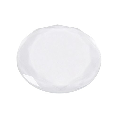 Glass Disc met Valse wimpers, Ronde Crystal Eyelash Lijmhouder, Lash Separator, Kleeflijm Pallet verlengingen, Herbruikbare Ronde Glass Eyelash Lijm verlenging, Kleefstof Pallet