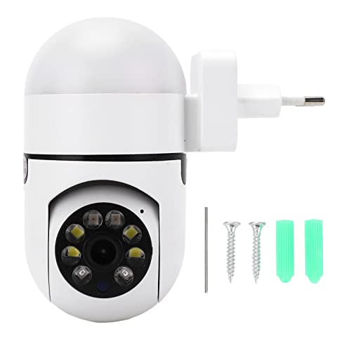 Draadloze Camera 2MP LED beveiligingscamera met Nachtzicht 360° voor Home EU-plug