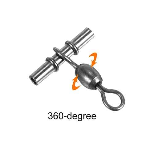 10 stuks zwenksleeve roestvrijstalen kruisslang, 3-weg staaf eindstuk, zwart 4