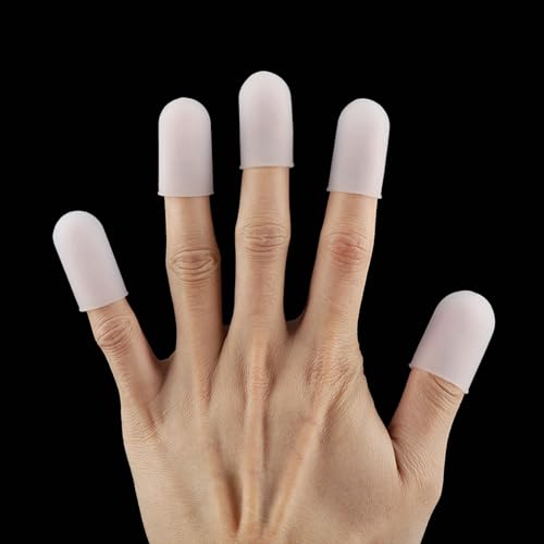 5 st Siliconen Vingerbeschermers Vingerbeschermers Vingerbandages 3