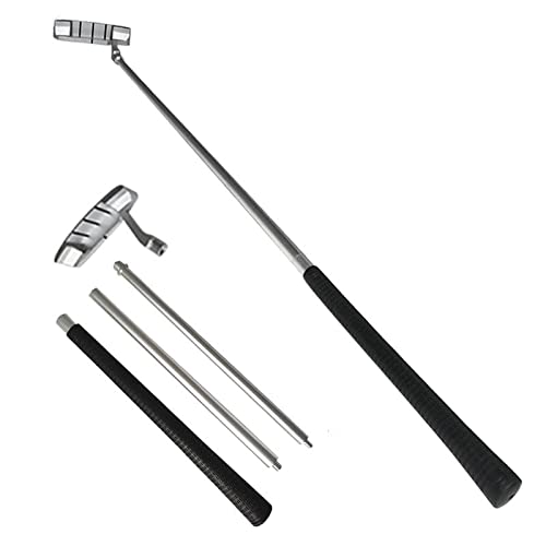 Rechtshandige Golfputter, 34 Inch Afnembare 3-delige Roestvrijstalen Putterclubs Accessoires voor Kinderen, Volwassenen 3