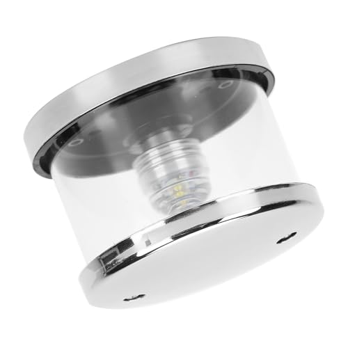 LED Ankersignaallamp rond navigatielicht 3W DC12V-24V Waterdicht roestvrij staal voor jachtboten 4