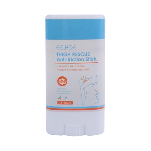 Anti-chafe Stick huidbescherming voor benen, hakken, voorarmen - Water en zweet resistent crème voor dijen en armen, Verlicht wrijving en voorkomt abrasies
