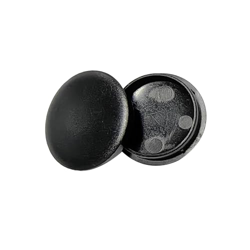 Verpakking van 15 28 mm zwart plastic gat stops meubelkast 4