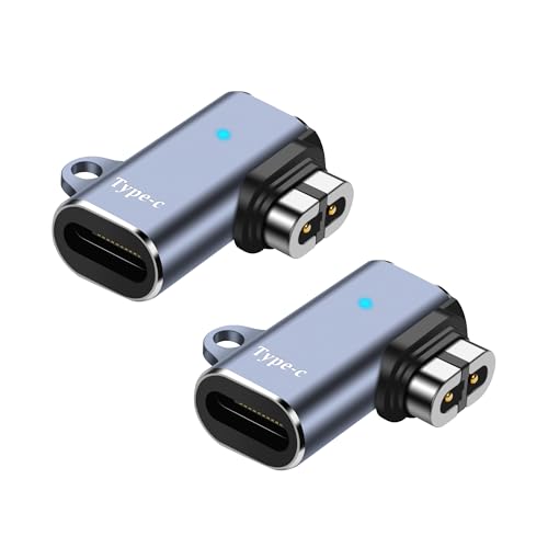 Adattatore di Ricardica Magneto Connettore Tipo C per Caricabatterie per Cuffie Compatibile Con OpenRun, OpenRun Pro, OpenRun Mini, OpenComm (R-L)