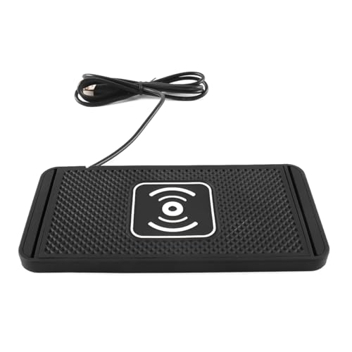 15W draadloze oplader inductieve oplader pad auto, non-slip draadloze oplader voor auto oplader Mat met 40W USB C auto oplader voor S23/S22, telefoon 15/14/13/12 (1M kabel)