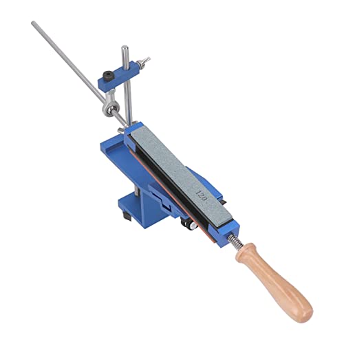 Messlijper Professional met 360° rotatie, 15° vaste hoek, Quick Clip Design, 6 Whetstones voor aluminiumlegering, roestvrij staal materiaal 4