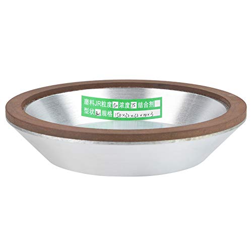 Diamond Grinding Wheel, 150mm X 32mm Diamond Grinding Wheel Sanding Head Grinding Tool for Grinding Machine Polisher, Abrasive Grinding Discs